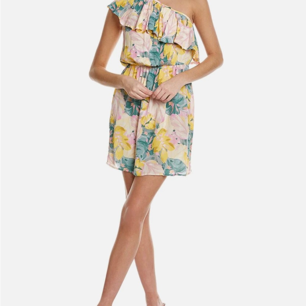 Z Supply One Shoulder Dress XL NWT